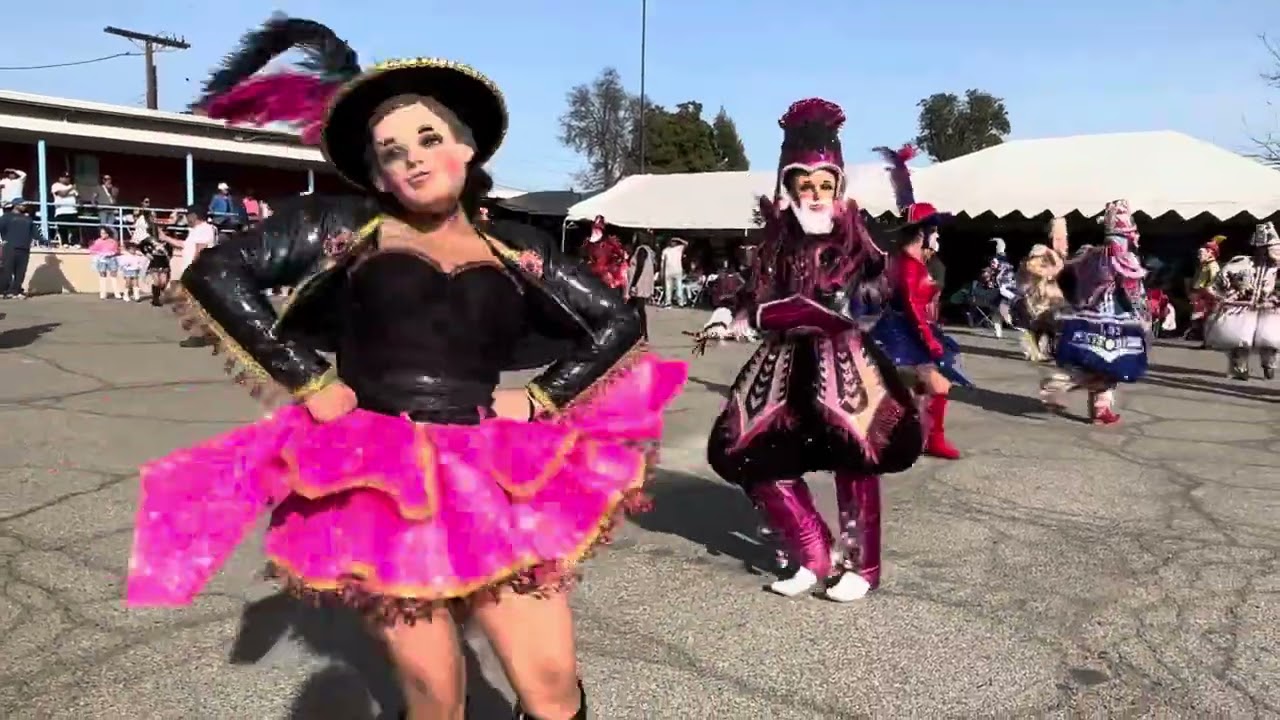 Cuadrilla Imperio, Carnaval San Agustin Tlaxco 2025, Los Angeles CA
