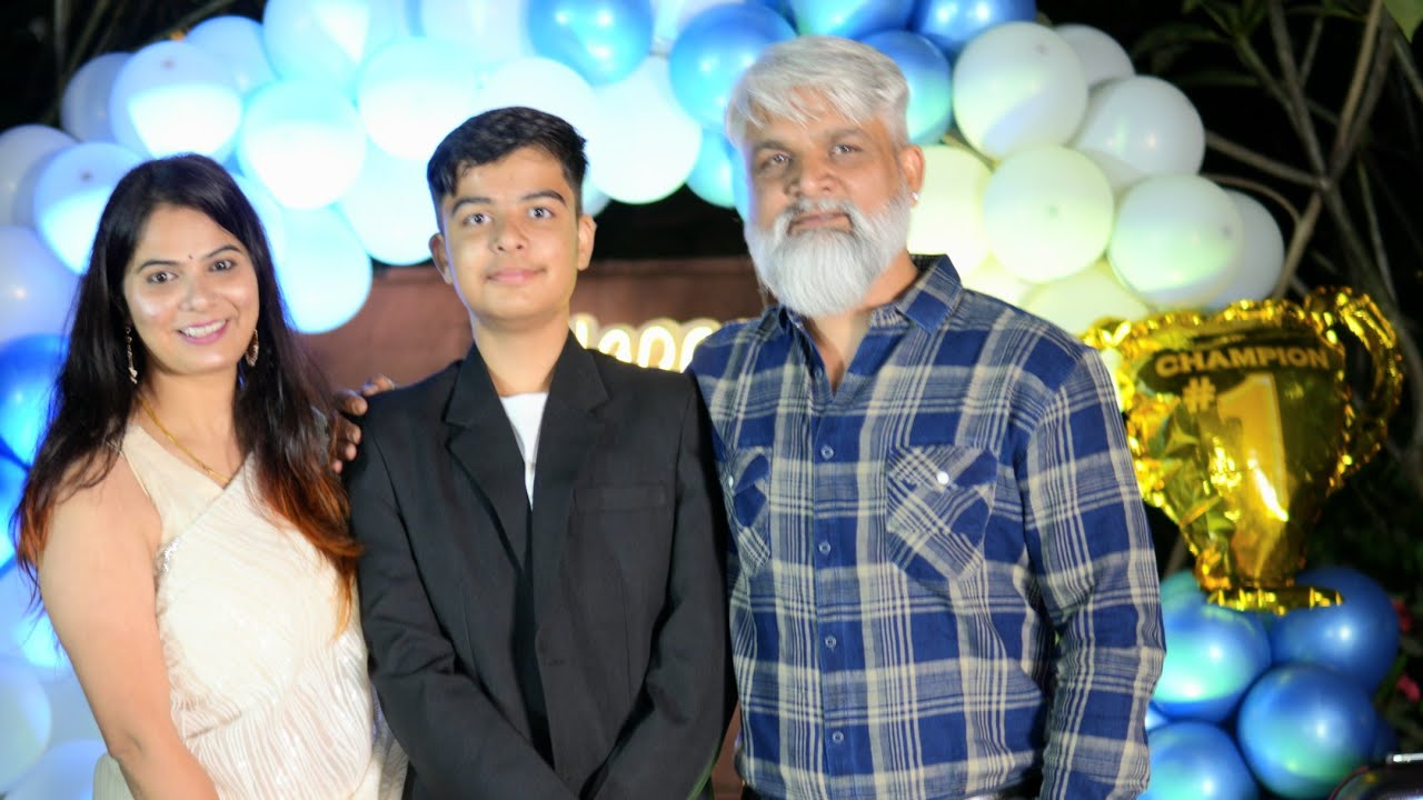 Kaustub's and lalit Sir birthday at abhimaan township Shirgaon