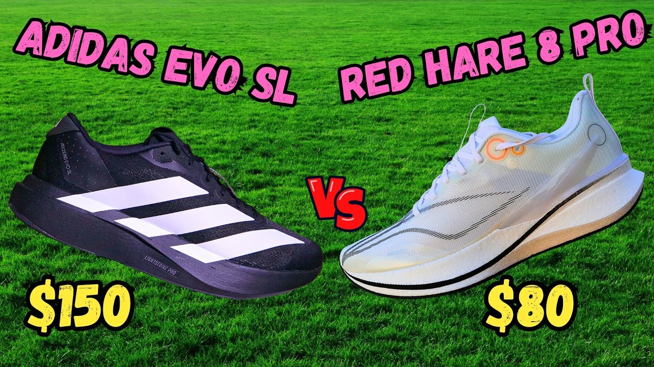 Adidas Evo SL vs Li-Ning Red Hare 8 Pro - Battle of the light & fast #LiNingredhare8pro #AdidasEvosl