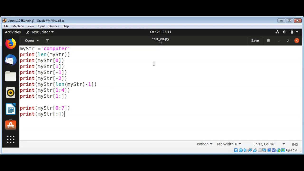 Python Sequence Operations on Strings, indexing,  slicing, Concatenation and Repetition