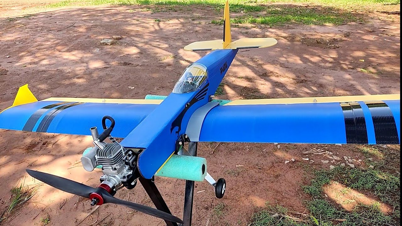 Pastinha Asa Baixa - RCGF 10cc (piloto iniciante)