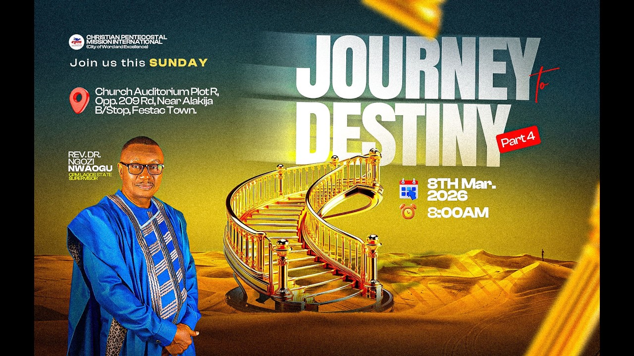 SUNDAY GLORIOUS SERVICE||8TH MARCH 2026||