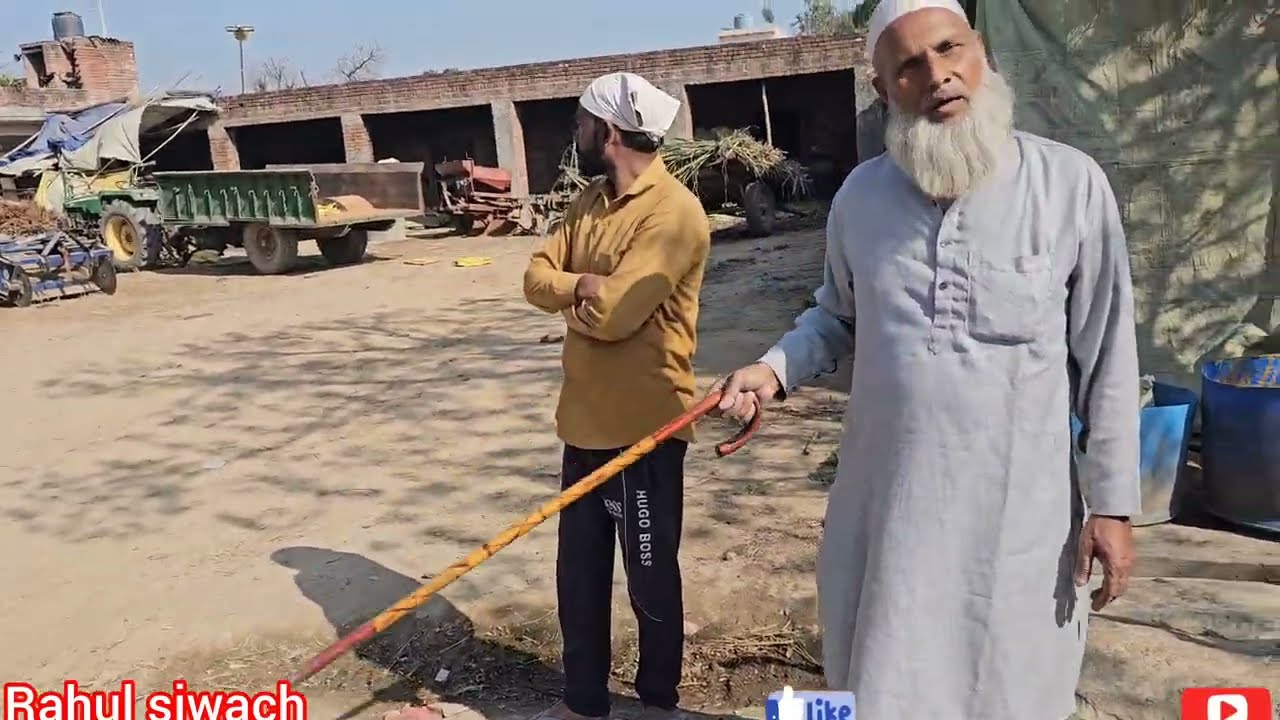 किसान के पास है ट्रेंच, विधि के स्पेशल कृषि यंत्र 70 साल मैं जो भी कृषि यंत्र खरीदे आज भी इनके पास