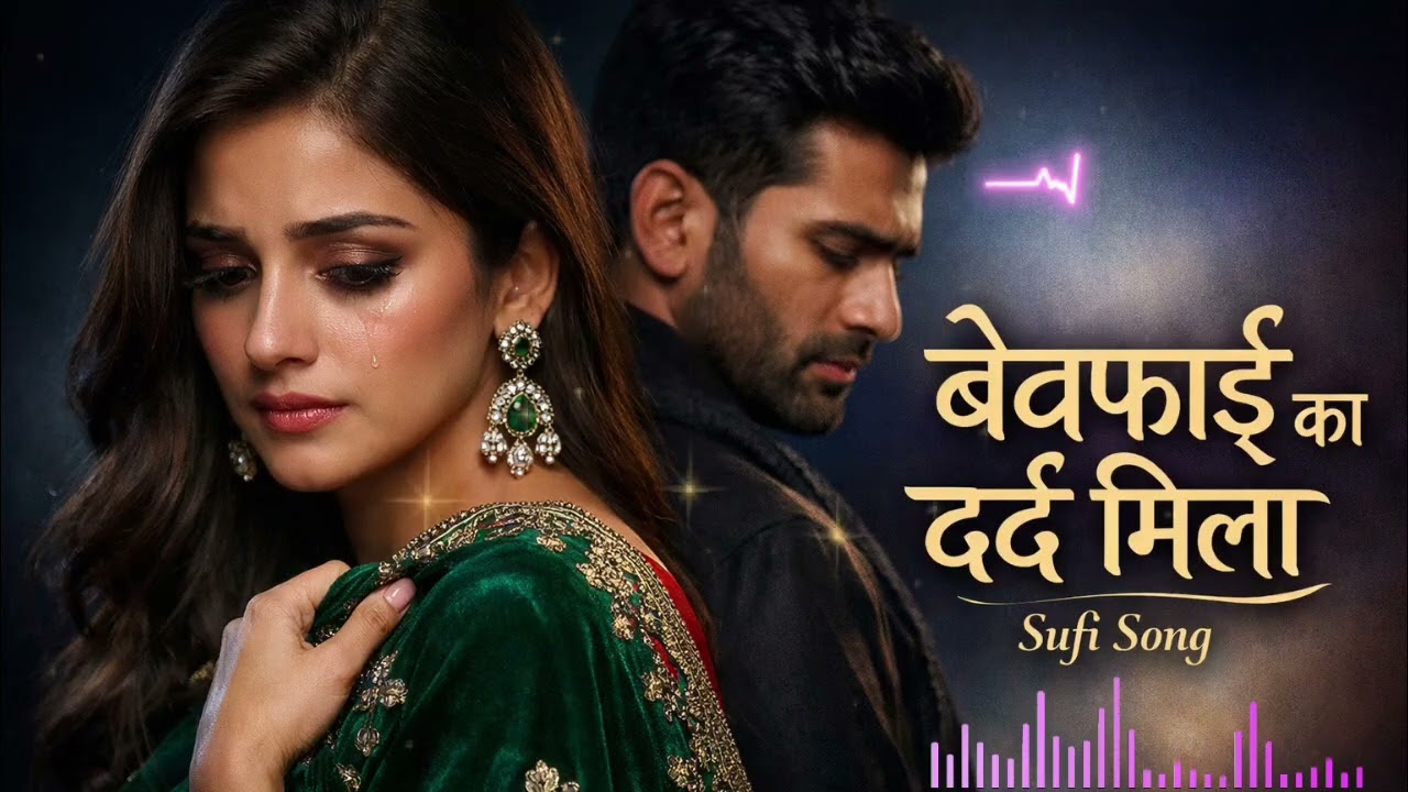 Bewafai Ka Dard Mila, Dil Toot Gaya Rooh Ka Zakhm | Heart Touching Sufi Song | Roohani Ishq Song