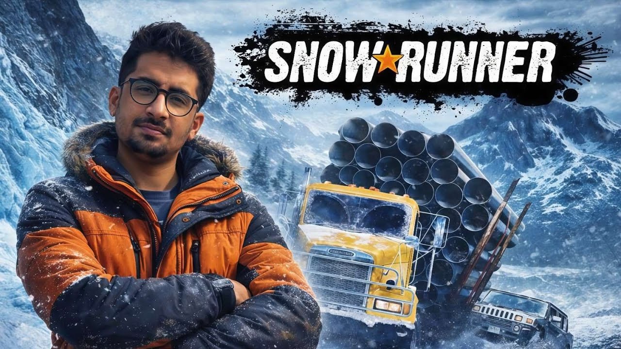 आज होगी OFFROAD तबाही 😈 | New Wheel के साथ | Snowrunner