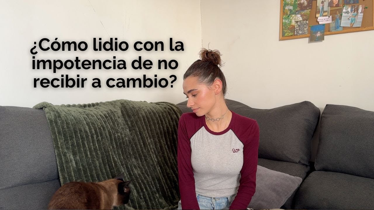 Aceptando que de buena, soy tonta