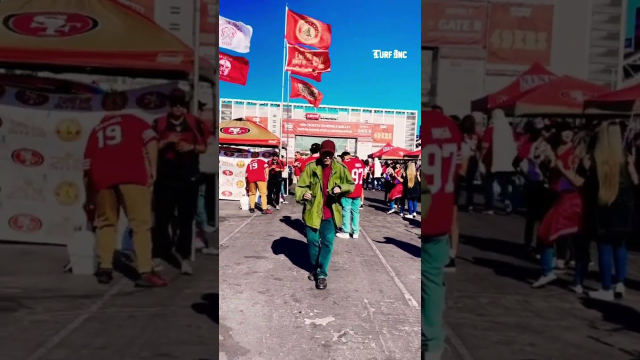 The winning #Dance w/ Og Mike  &  #49ers |  #TURFinc #Boogaloo #Strutting