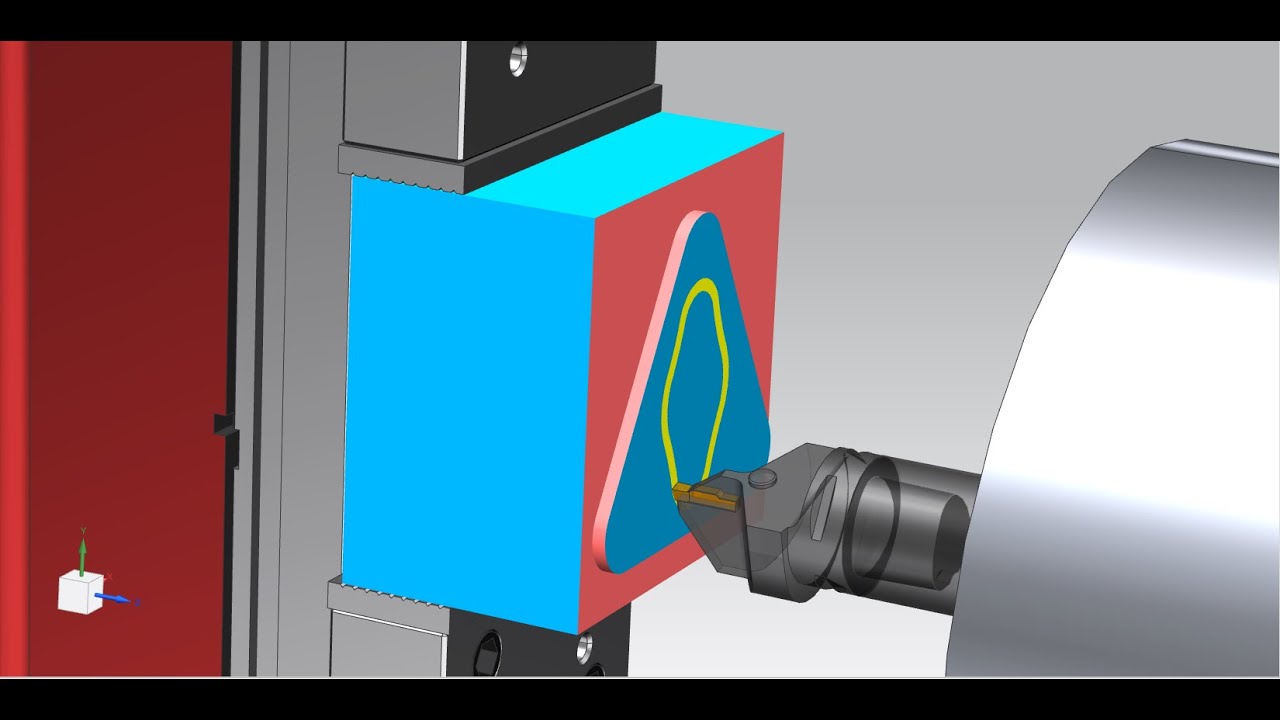 NX CAM & Shaping Function on Mazak HCN 6800 NEO