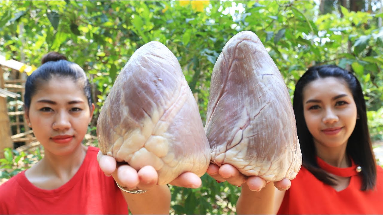 Yummy cooking heart cow recipe - Cooking skill