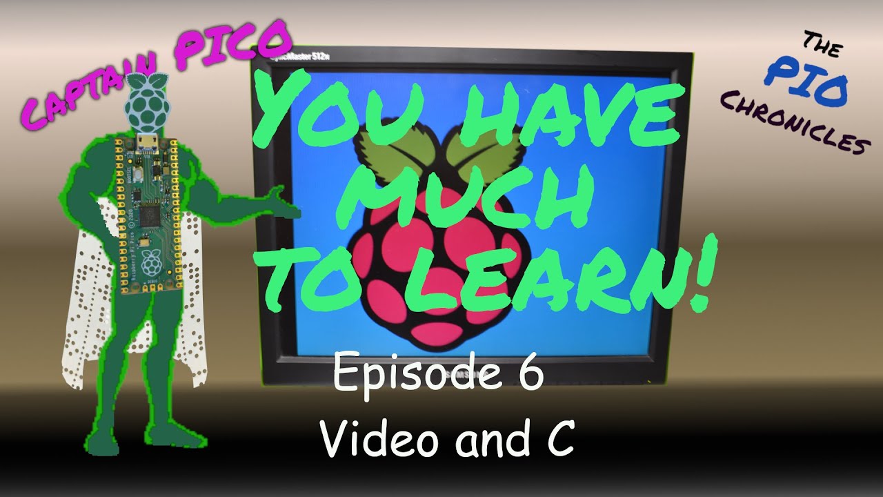 Raspberry Pi Pico PIO — Эпизод 6 — Видео VGA и C/C++