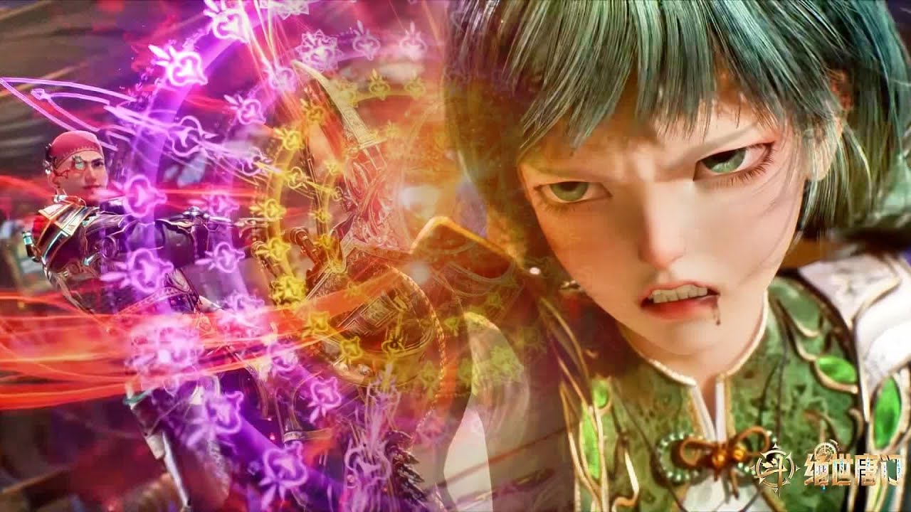 🎇萧萧喷血鼎碎人飞，菜头聚能炮血战独狼！【斗罗大陆Ⅱ绝世唐门 Soul Land 2】