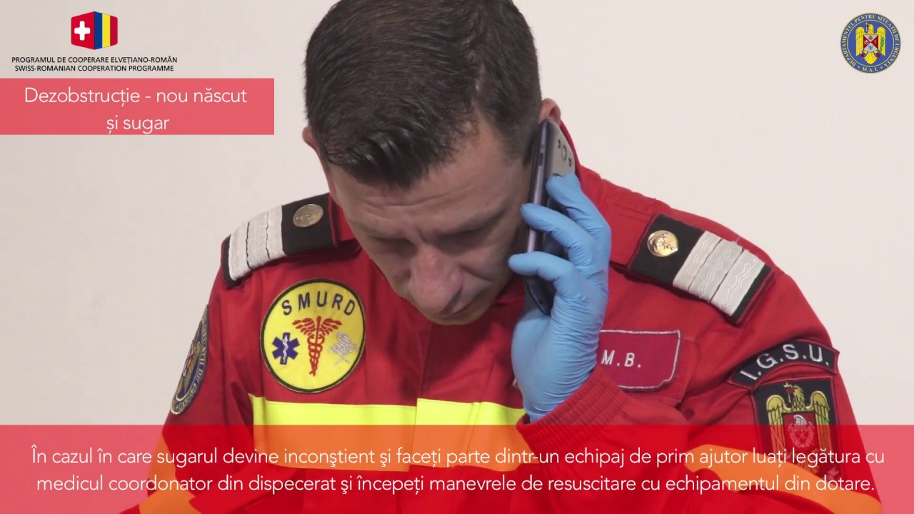 Dezobstrucția căilor aeriene nou născut și sugar