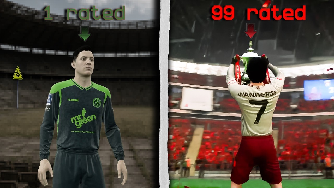 Can I go from 1 RATED on FIFA 15 to 99 RATED in FC25?