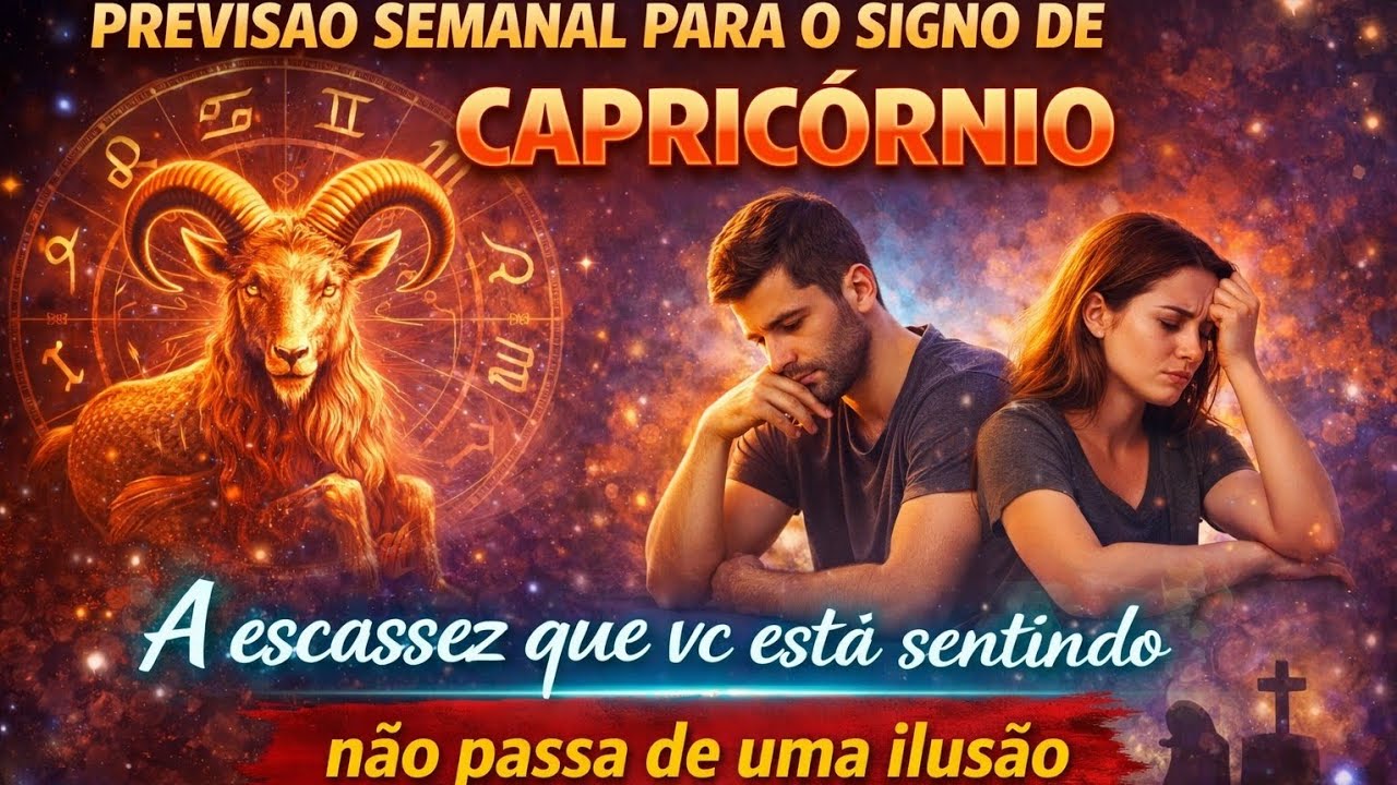 Capricórnio: A escassez que vc está sentindo não passa de uma ilusão