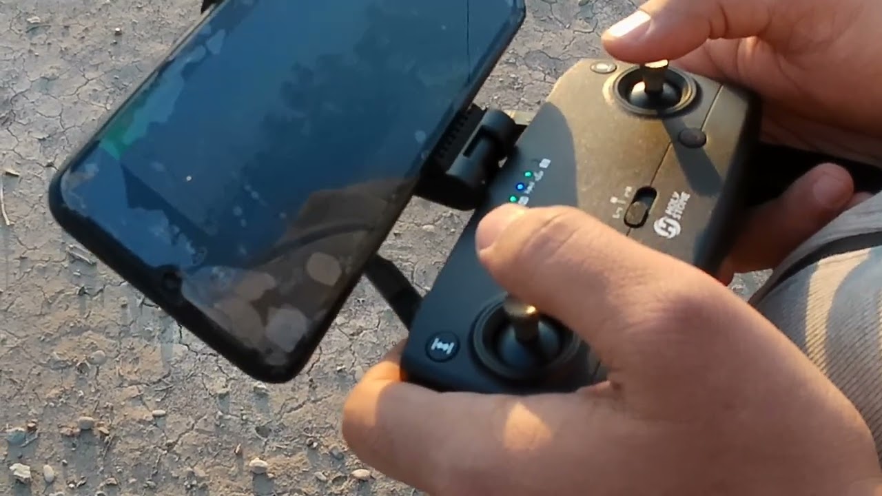 تعلم التصوير الجوي  مراجعة طائرة بدون طيار  hs720r