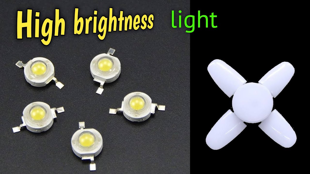 how to make emergency light || High brightness light || mini invent