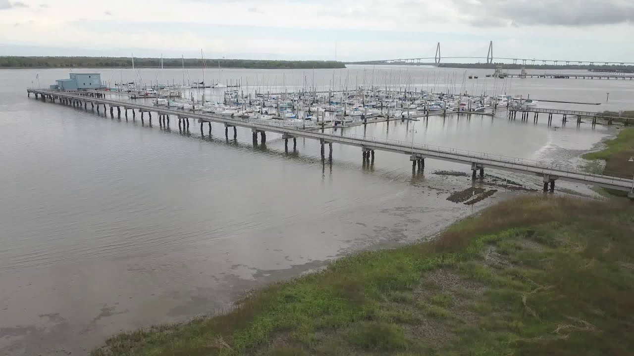 Cooper River Marina dronelapse