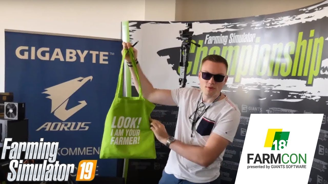 LS19 - Das geheime DLC im Goodie Bag von der Farmcon 2018!