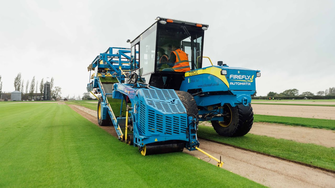 Tillers Turf Talk Ep 82 - ProSlab Turf Harvester from FireFly Automatix
