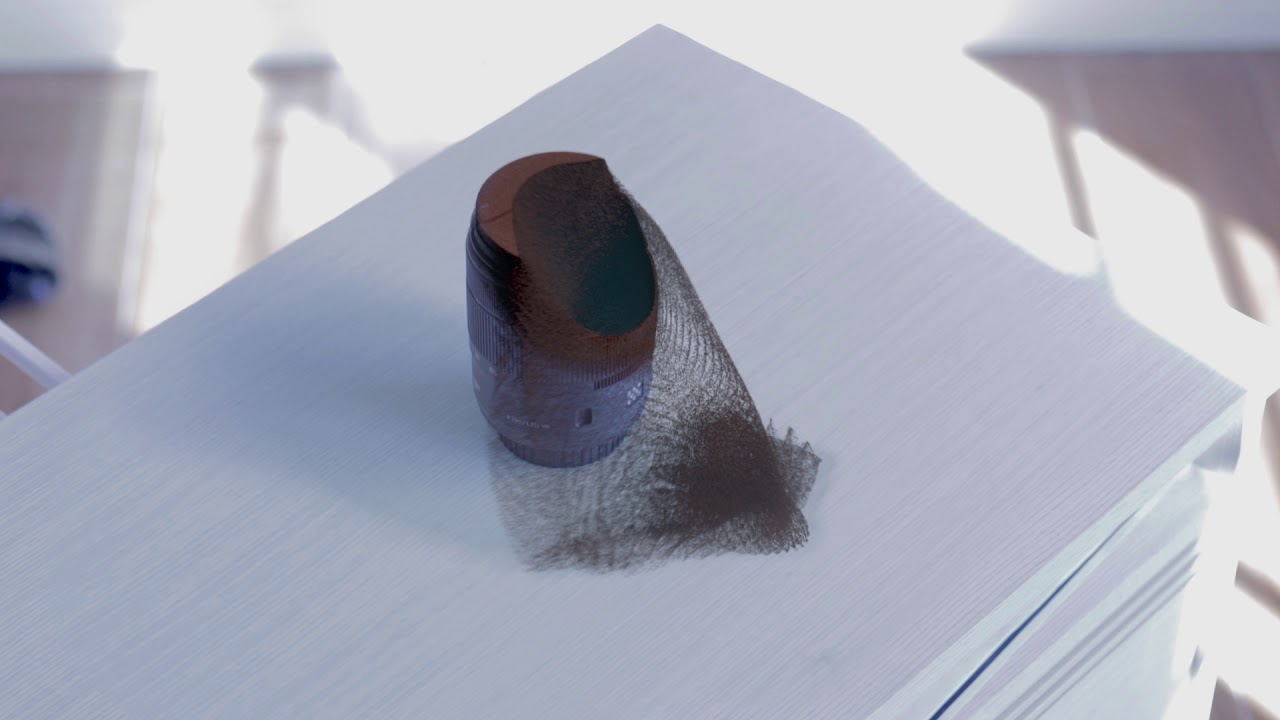 Lens disintegration | Hoduini + Nuke | VFX BREAKDOWN