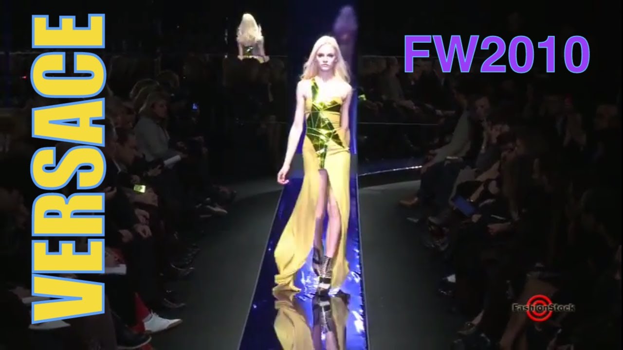 VERSACE Fall Winter 2010 - Milan Fashion Week Runway Show preview | Exclusive FashionStock ARCHIVE