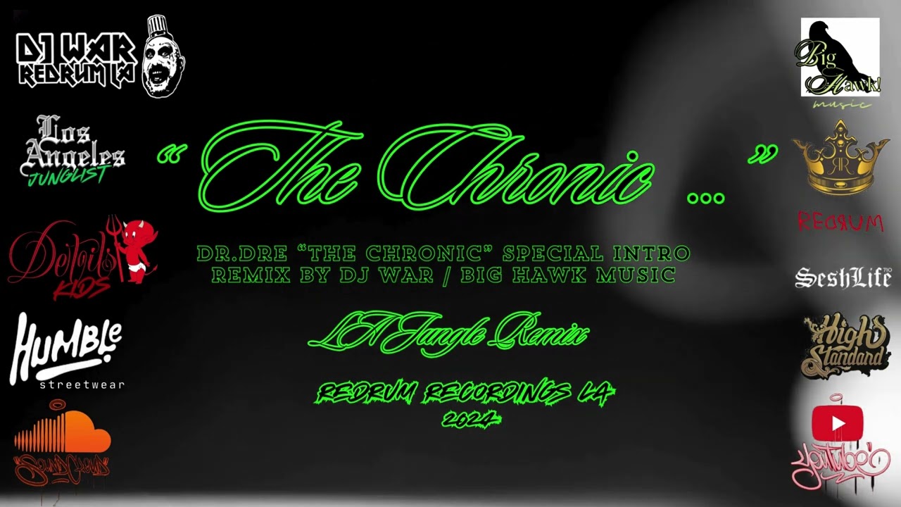 DR DRE "THE CHRONIC" SPECIAL INTRO (LA JUNGLE REMIX)  BY DJ WAR / BIG HAWK MUSIC REDRUM REC.LA 2024