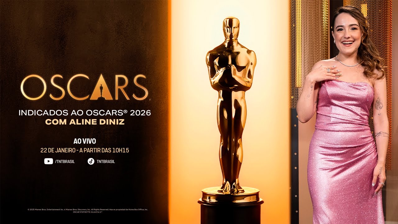 LIVE DOS INDICADOS AO OSCARS 2026 - Com Aline Diniz