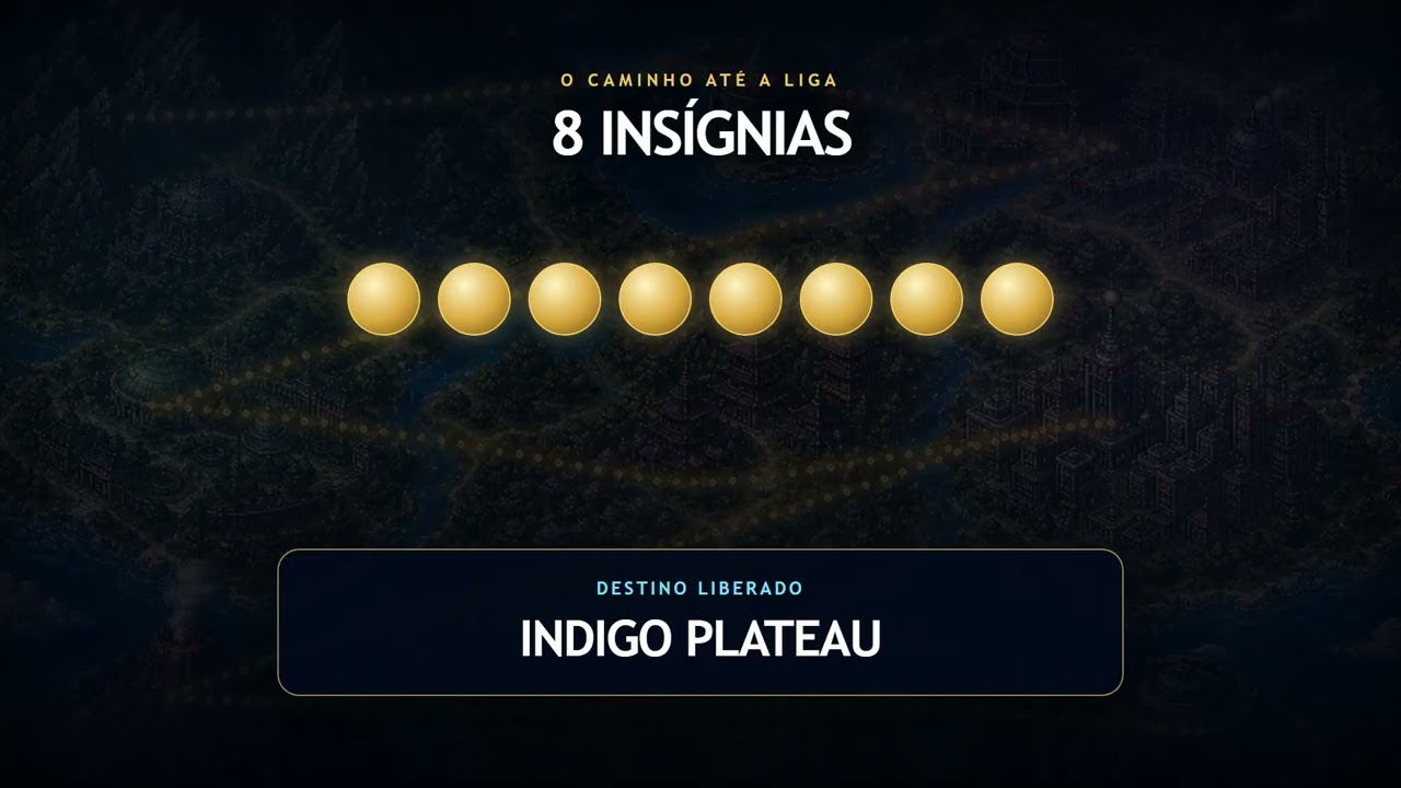 Liga de Kanto: 8 Gin&aacute;sios, Elite Four e Blue | Poke Idle Universe