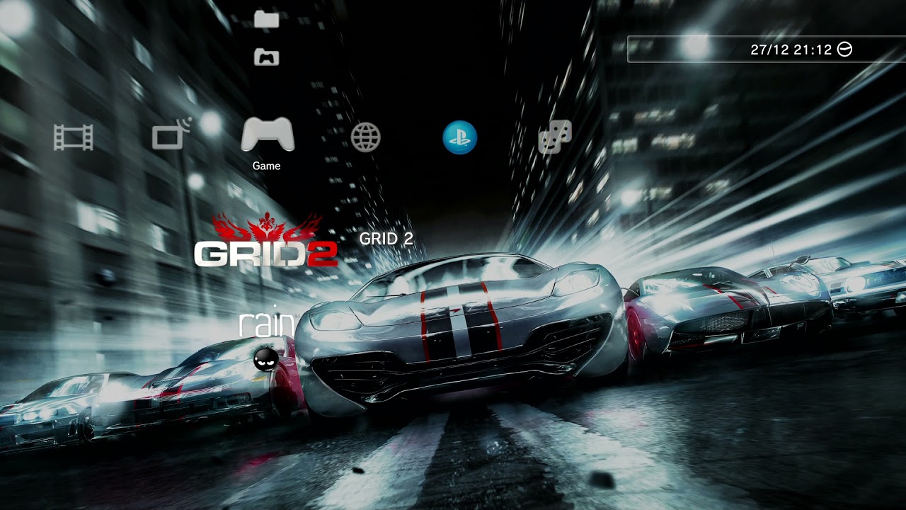 Grid 2 (PS3) - XMB Menu Theme Music - High Quality