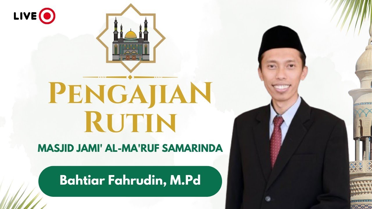 (Live) Kamis, 26 Februari 2026 | Pengajian Ramadan Ba'da Dzuhur | Bahtiar Fahrudin, M.Pd