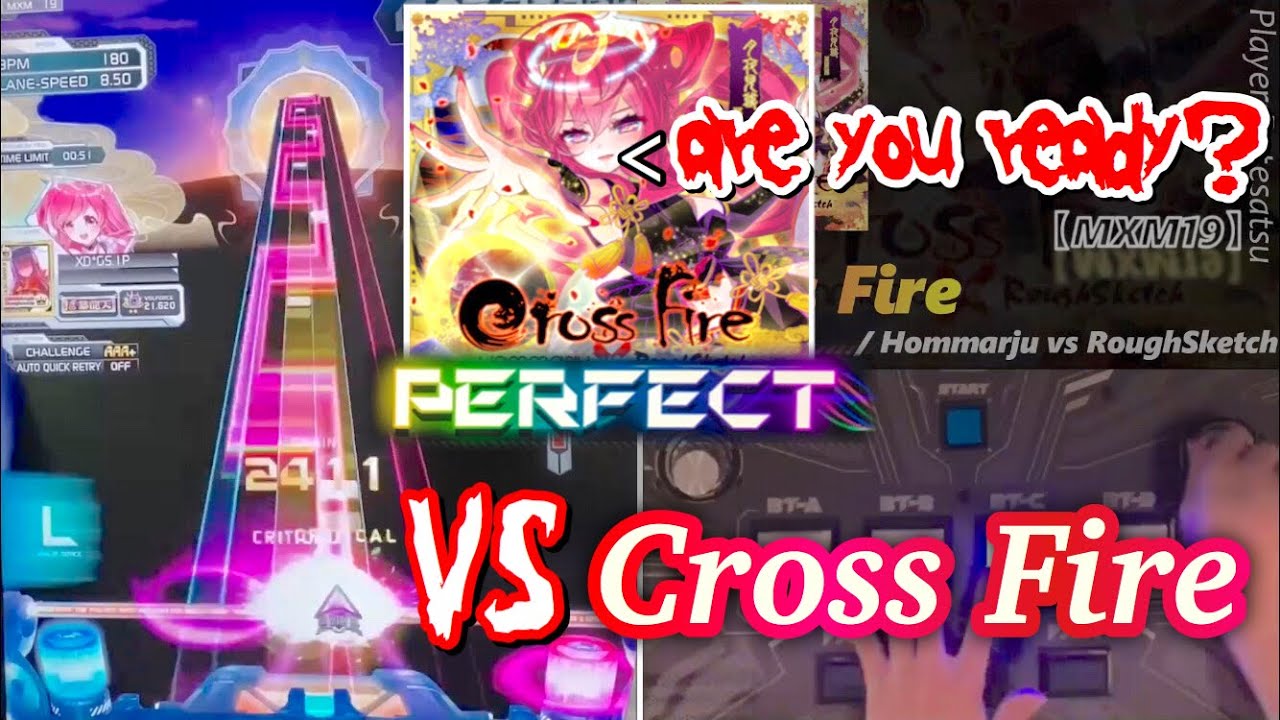 【ボルテを破壊したい】暴龍天の課題曲クロスファイアをPUCして圧倒的VFが欲しい『Cross Fire【MXM19】』
