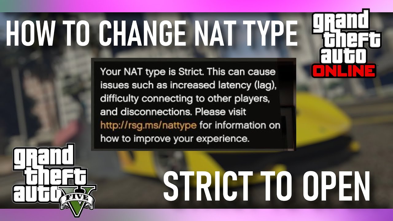 How To change NAT type from Strict to Open in GTA 5 ONLINE | PROBLEM FIX (HINDI)