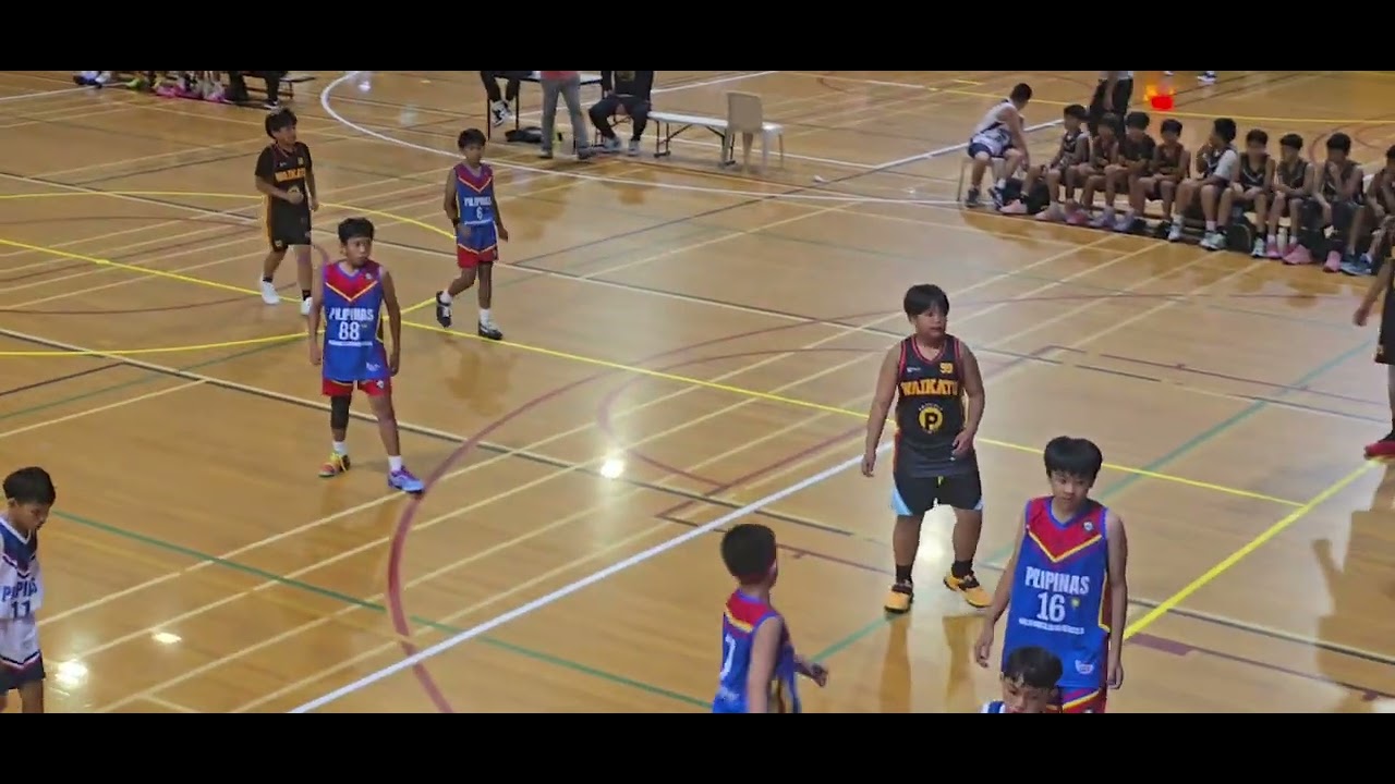 Pilipinas BLUE Exhibition game 13U Tri-Nations Basketball Tournament