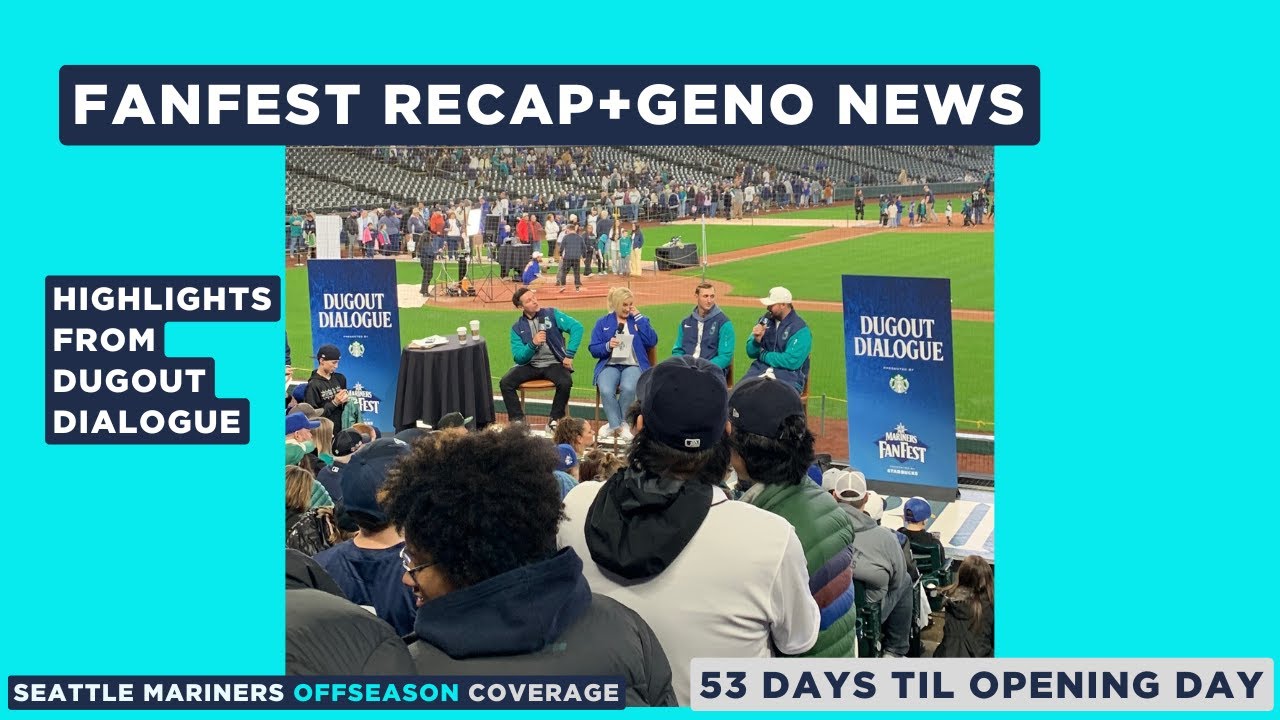 Mariners FanFest & Dugout Dialogue Recap+Eugenio Suarez (BACK) to the Reds Breakdown