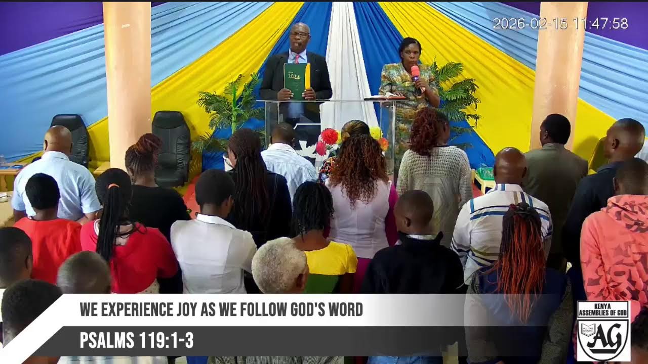 WE EXPERIENCE JOY AS WE FOLLOW GOD'S WORD [ 15. 02.2026]