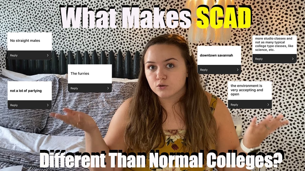 What Makes SCAD Different Than Normal Colleges???