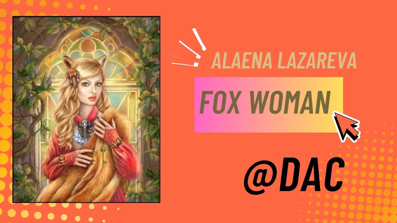 FOX WOMAN de Alena Lazareva chez @diamondartclub