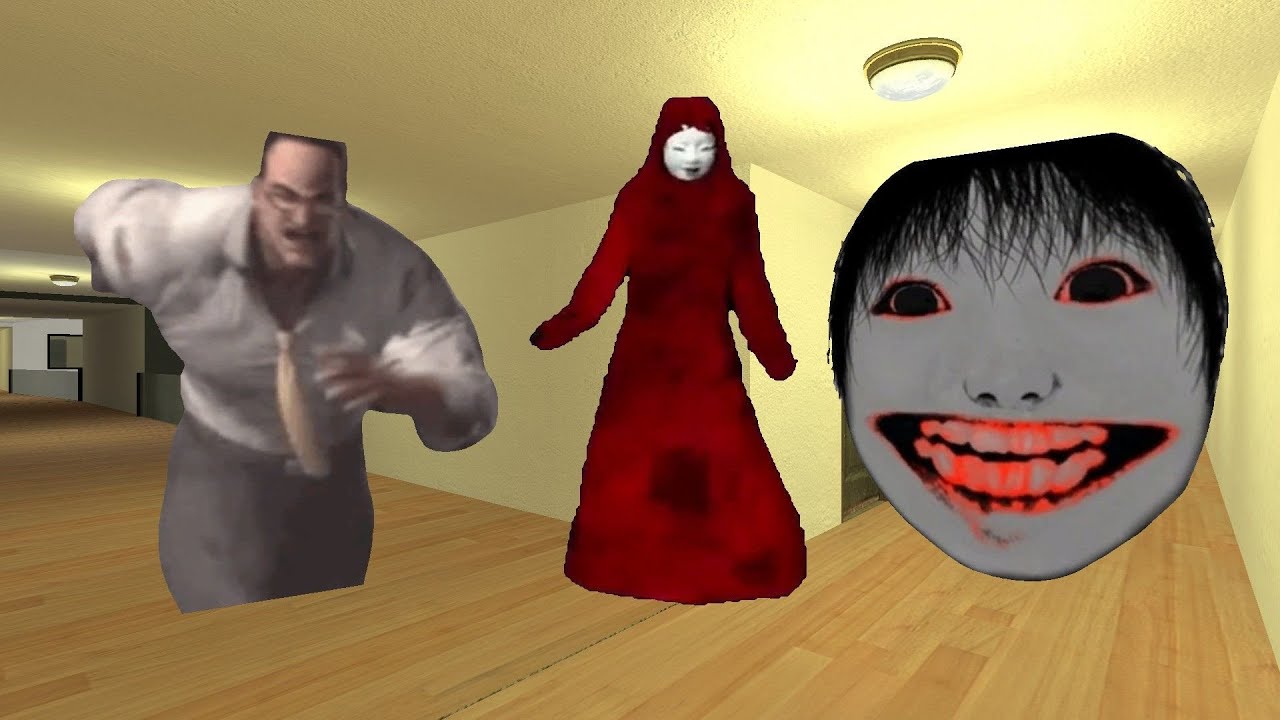 Yoshie AkaManto And Senator Armstrong In Hotel Room Nextbot Gmod #nextbotgmod