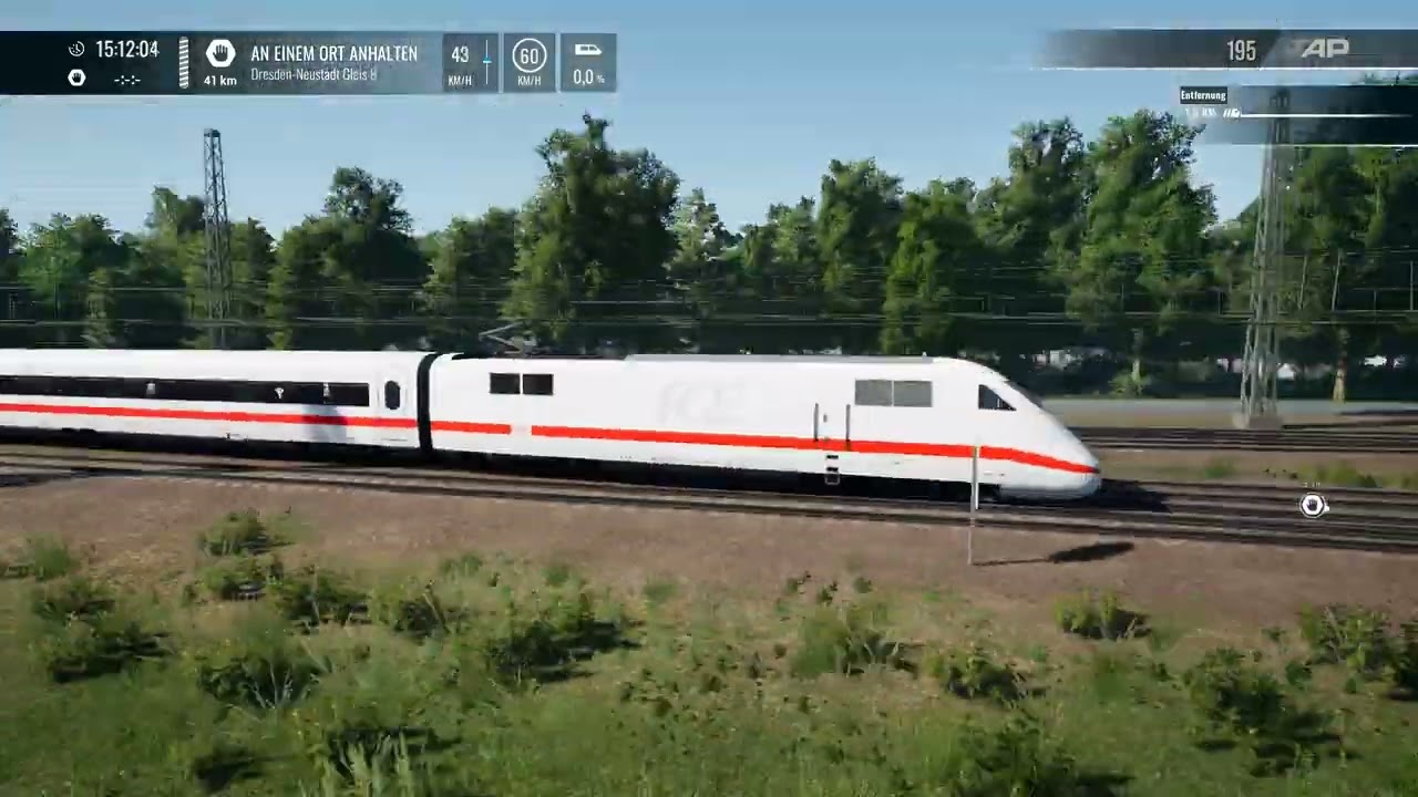 Hochgeschwindigkeit mit dem ICE S / TSW 4