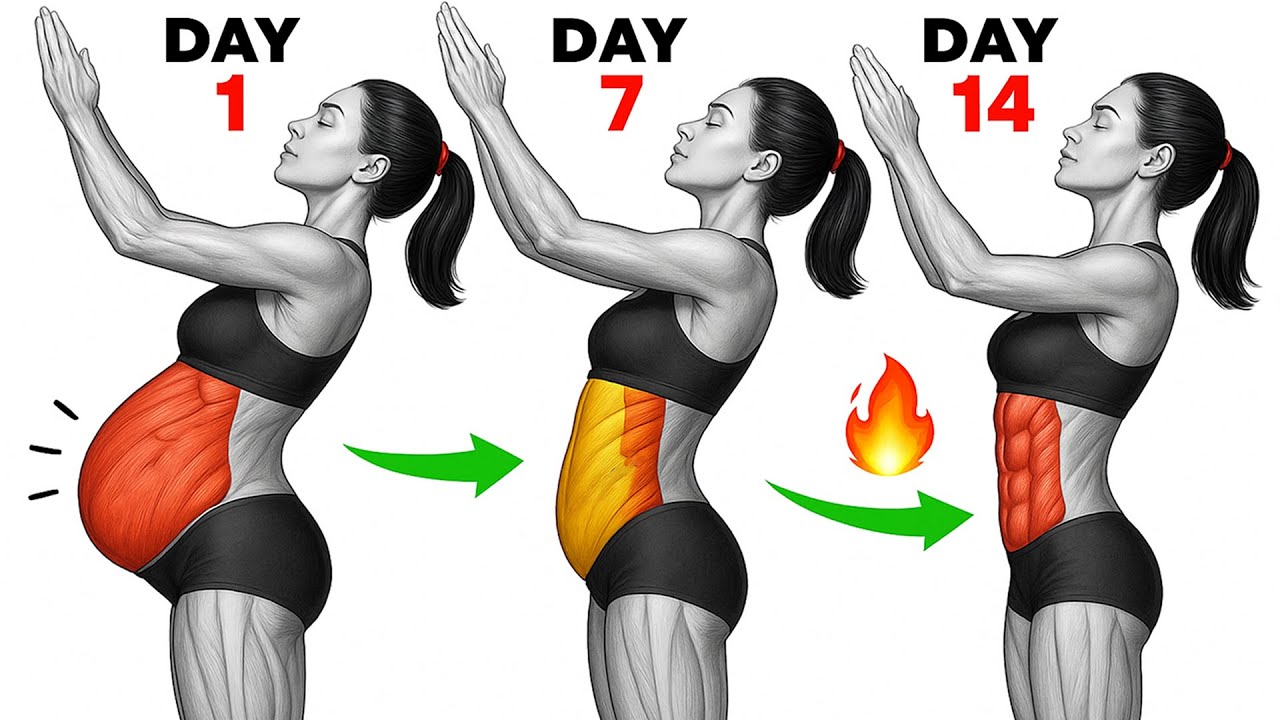 The Best Exercises for Hanging Belly Fat - Lose 2 Inches off Waist in 2 Weeks Flat