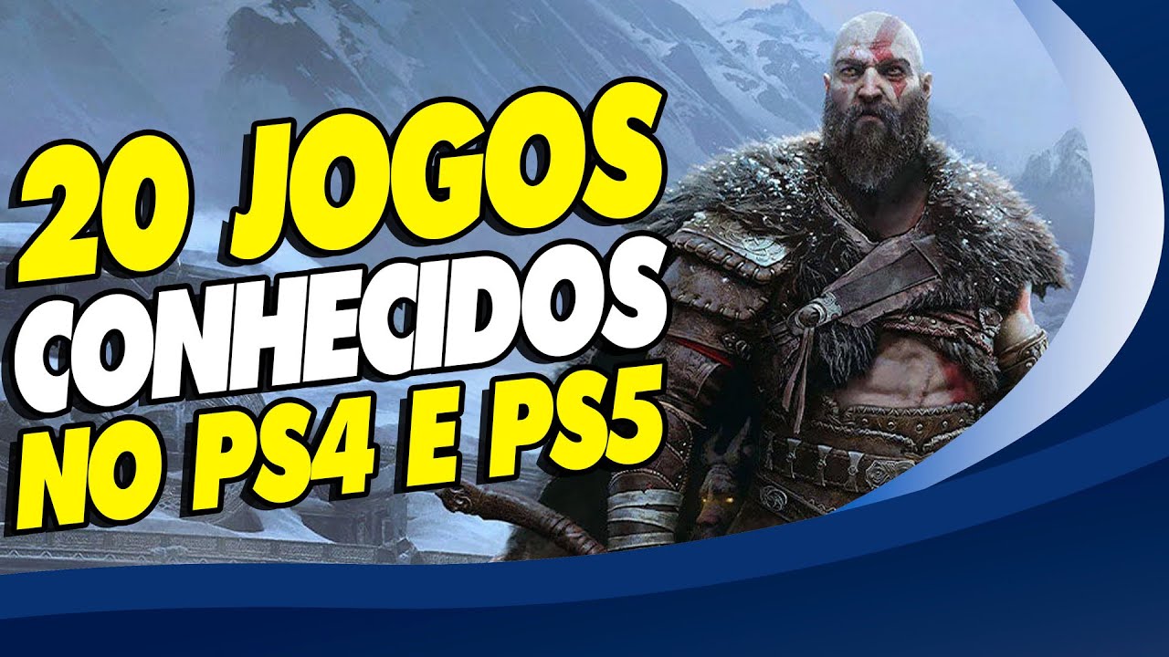 CORRE! 20 JOGOS CONHECIDOS E IMPERDÍVEIS EM PROMOÇÃO NO PS4 E PS5!