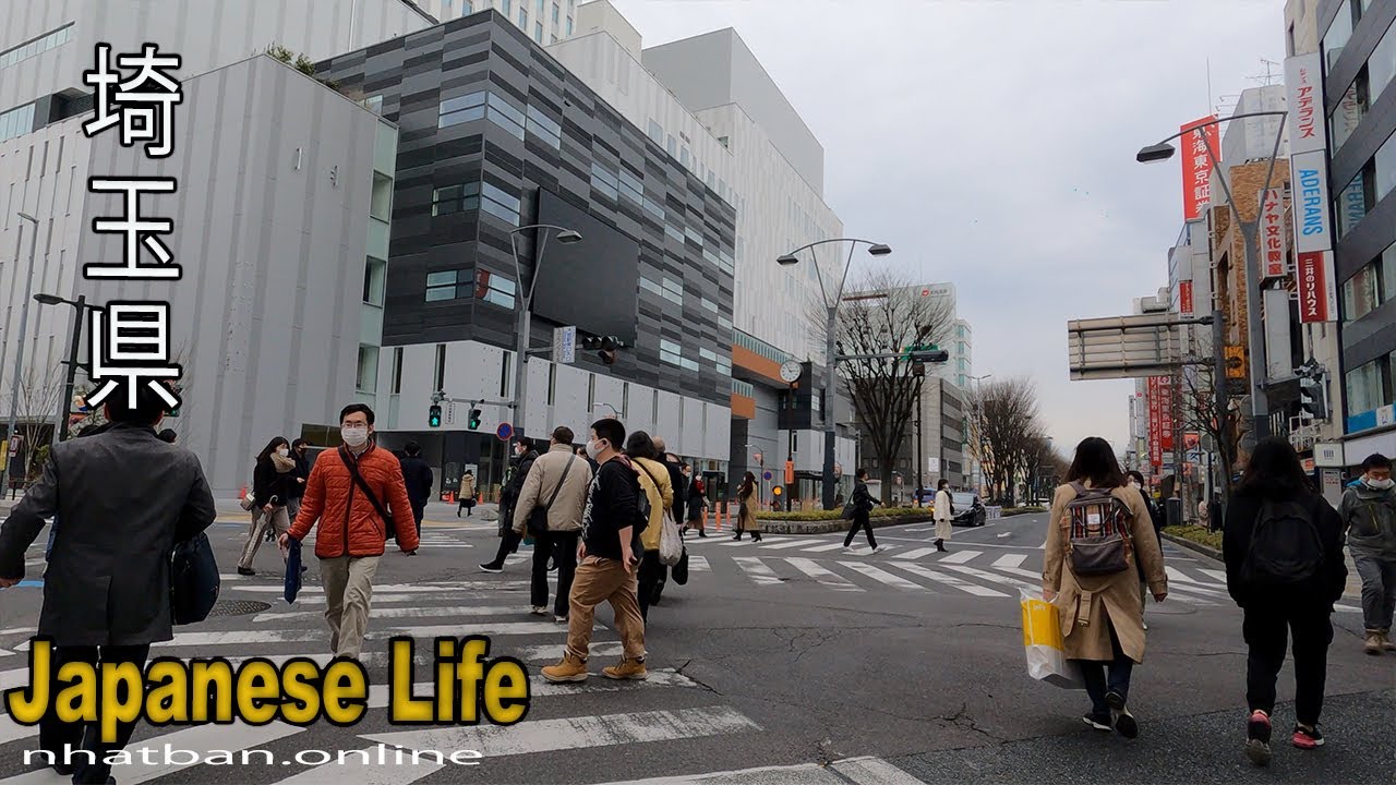 Walking tour in Omiya City at the weekend afternoon #4k #japan #大宮| Explore Japan