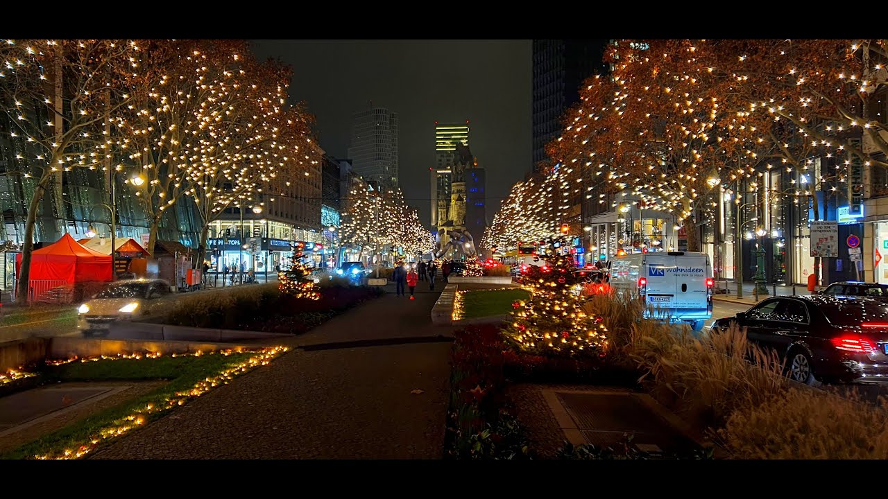 Berlin Christmas/ New Year Walk 2021 | Weihnachts Rundgang durch Berlin