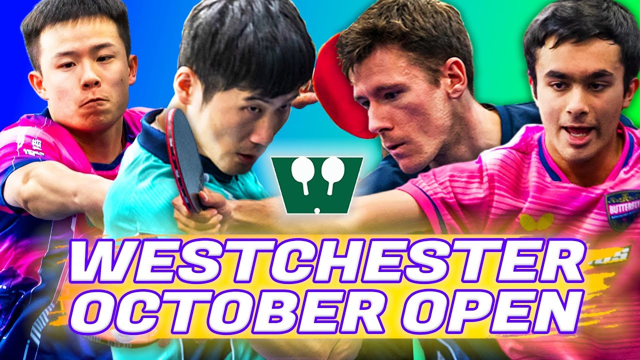 Westchester Table Tennis Center October 2024! 4k HD! Ft Enzo Angles, Yiran Wu, Jian Li, Adi Sareen