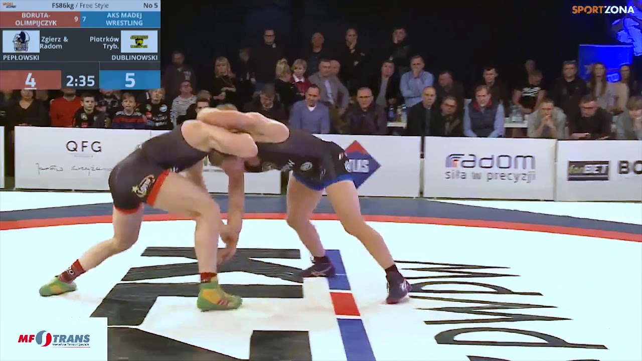 FS 86 kg: D. Pepłowski VS P. Dublinowski
