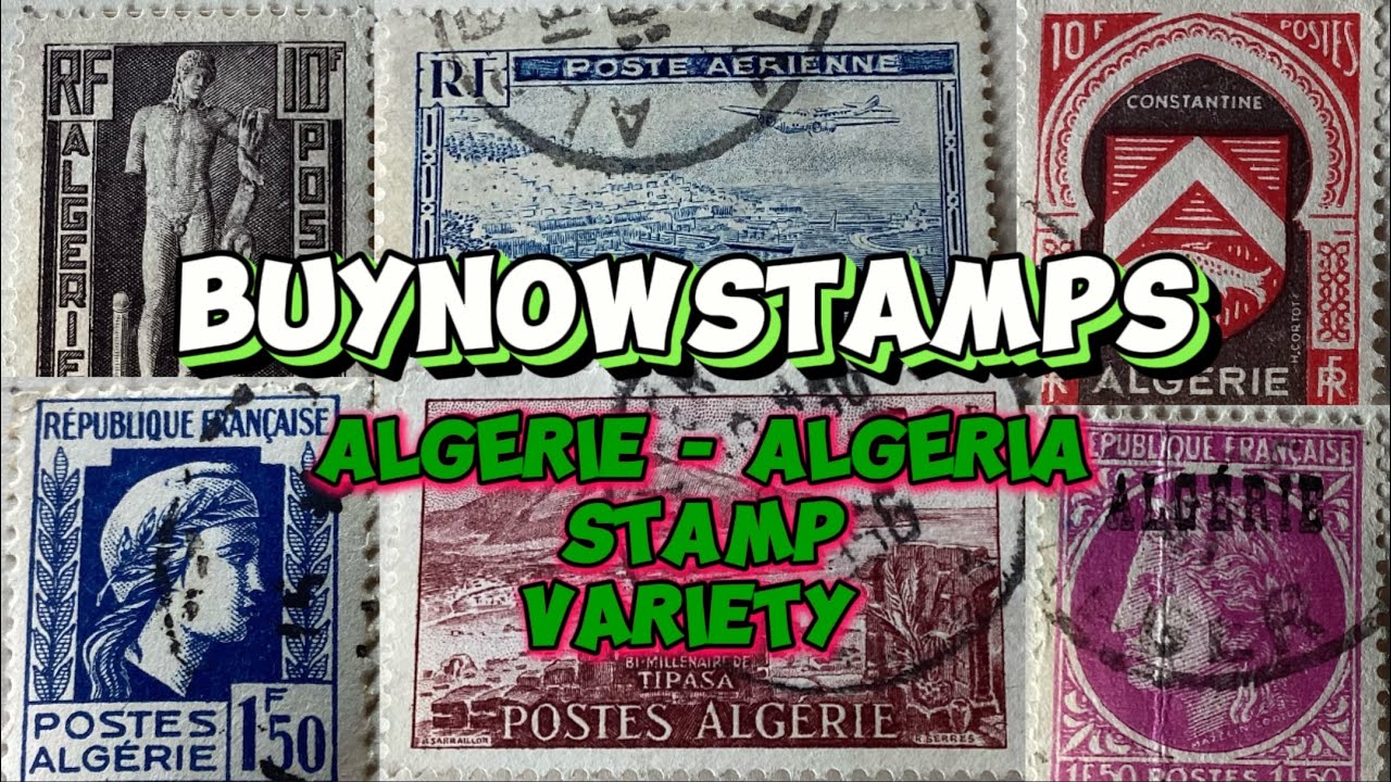 Very interesting stamps from Algeria 🇩🇿