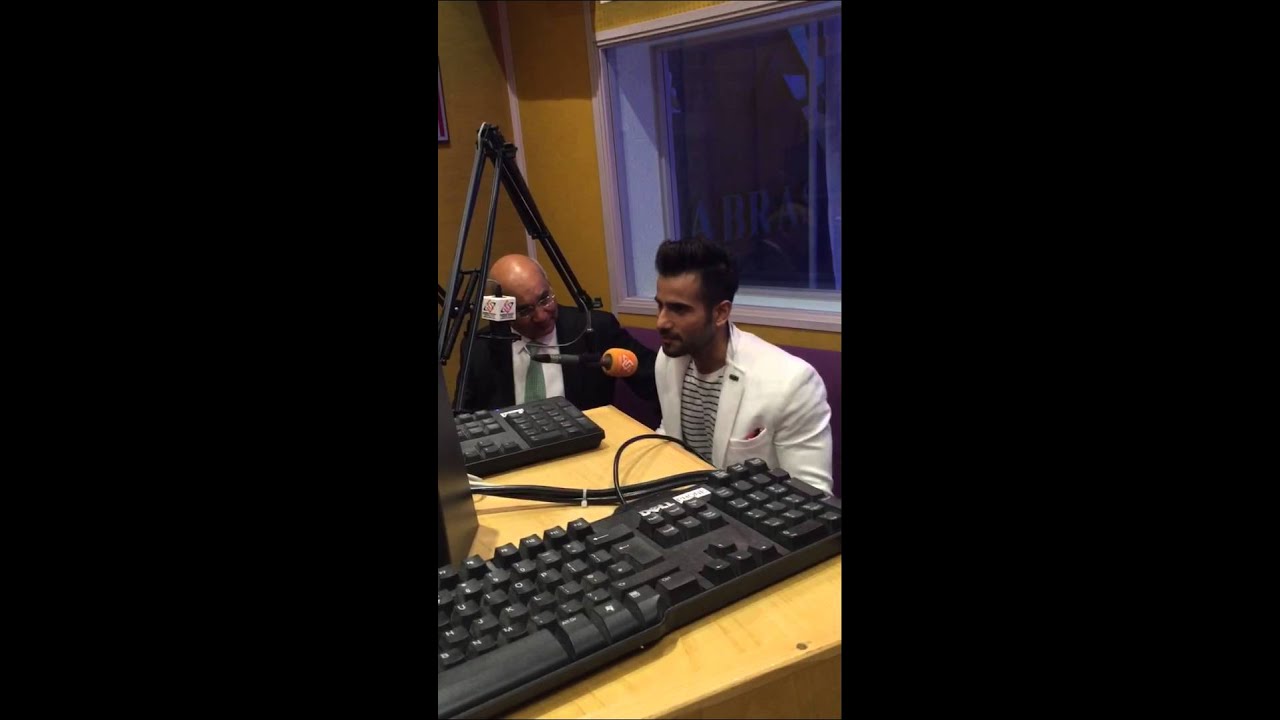 The Voice host: Karan Tacker at Sabras Studios