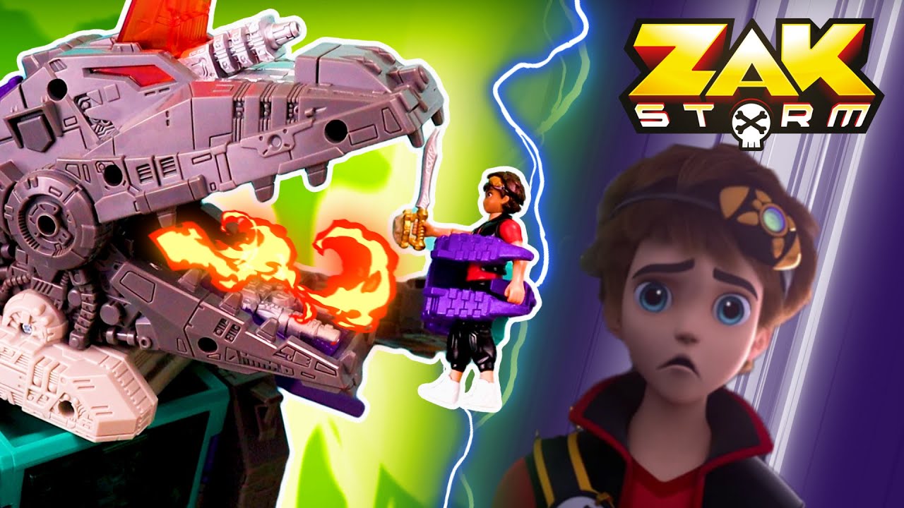 EPIC ⚔️ Zak Storm ⚔️ Chaos Sails Again ⚡️ DINOSAUR Island