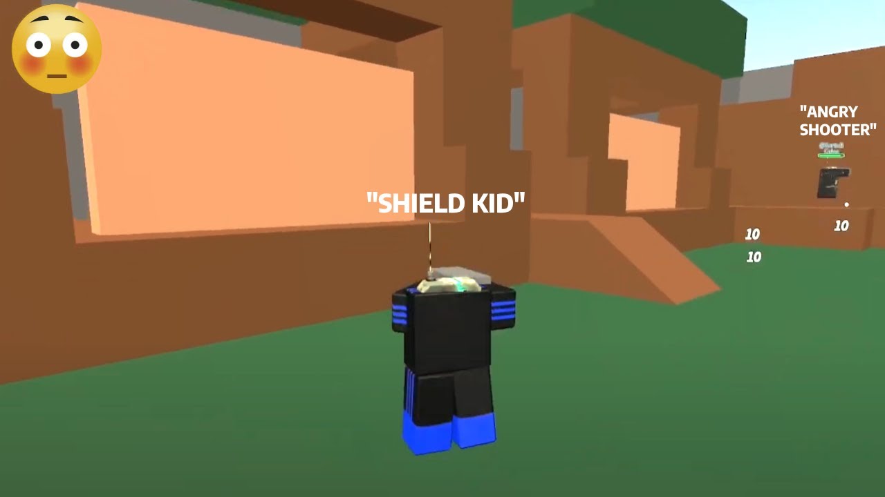 Shield kid vs Angry shooter | Clanning