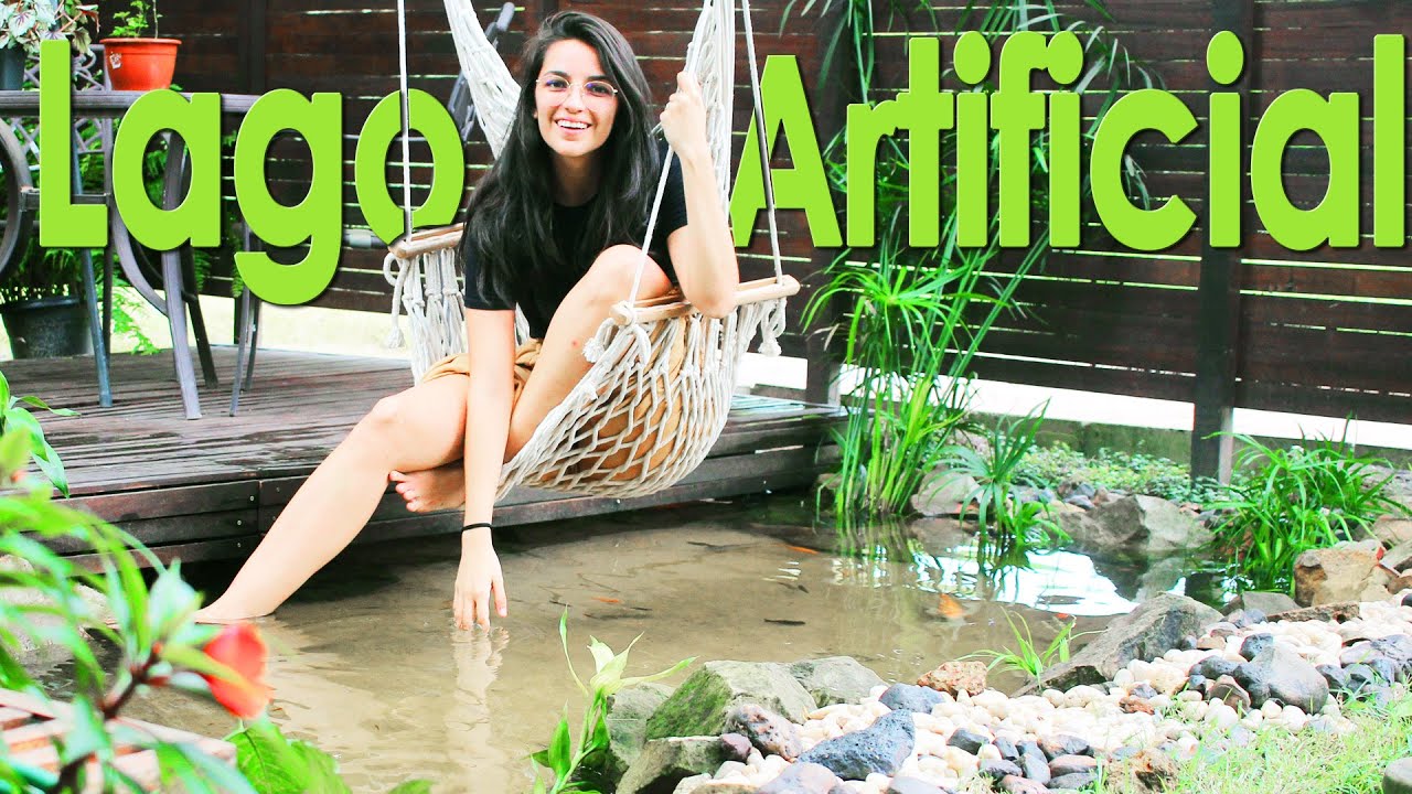 LAGO ARTIFICIAL ORNAMENTAL  - AUMENTAMOS NOSSO LAGO!